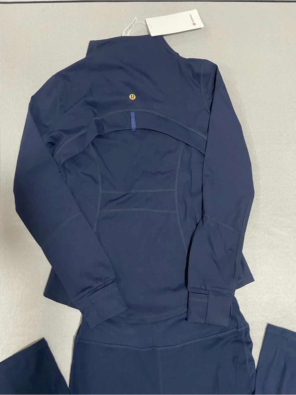 lululemon athletica Navy Stretch Bomber Jacket